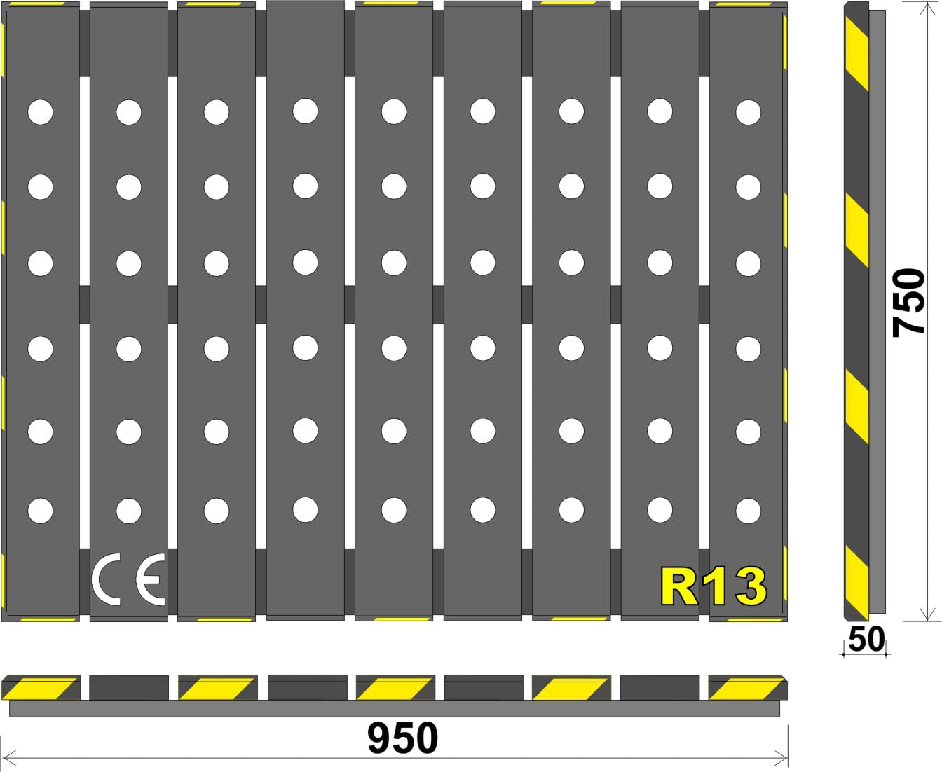 Wooden machine platforms