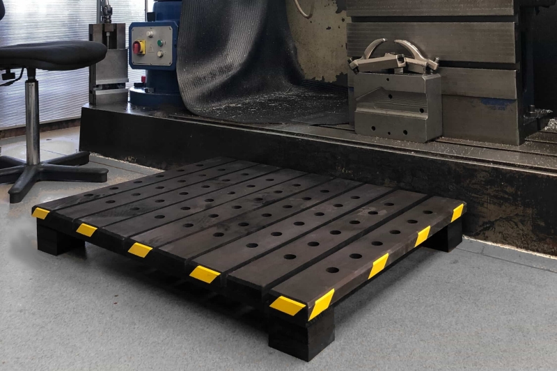 Work platforms. Work platforms for machine tools